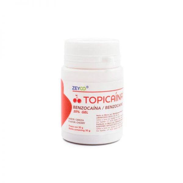 TOPICAINA ANESTESIA 30GRS SABORES-Cereza