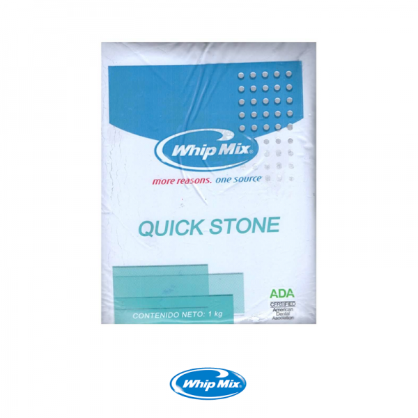 Yeso Quickstone Azul 1kg - Whip Mix