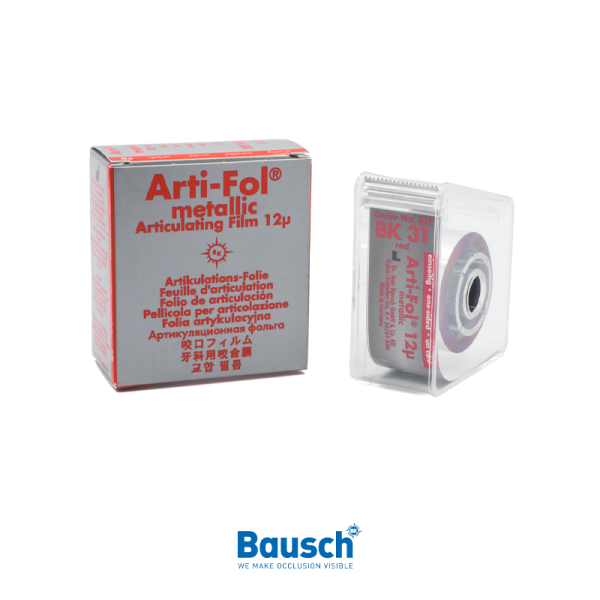 Arti-Fol BK-31 Rojo 20M Papel Metálico - Bausch