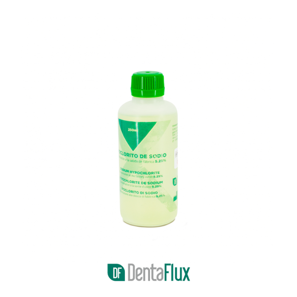 Hipoclorito de Sodio al 5.25% 250ml - Dentaflux