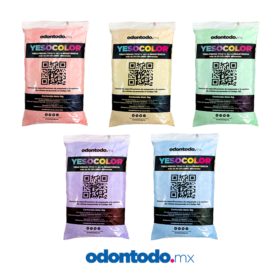YesoColor Odontodo Tipo IV - 25 Colores Diferentes 1kg.