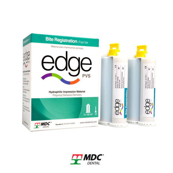 Edge PVS Silicón por Adicion Bite Registrer 50ml x 2