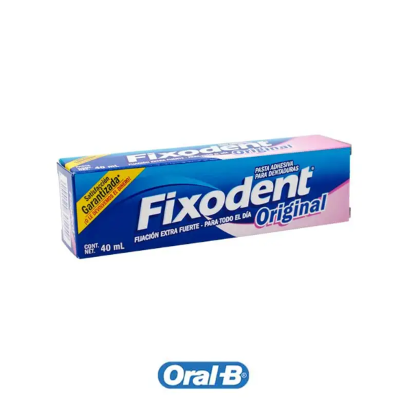 Fixodent Crema Adhesiva para Prótesis Original